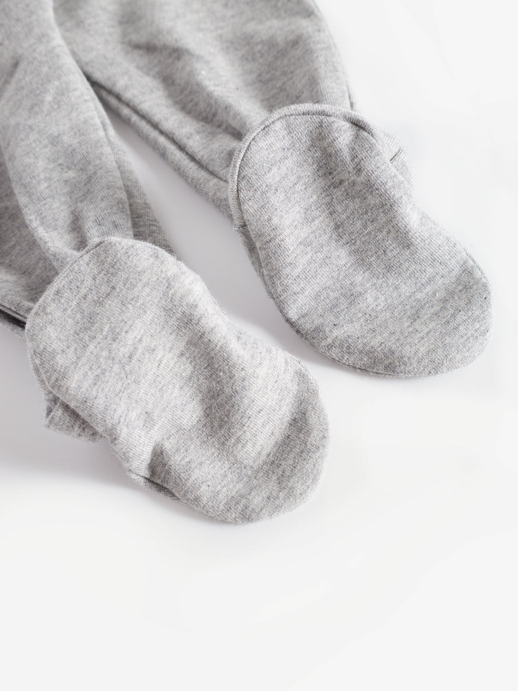 Light Grey Footie fw25