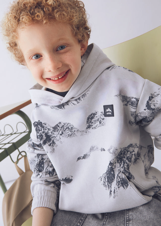 Printed Pullover fw25