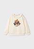 Ruffled Collar Pullover