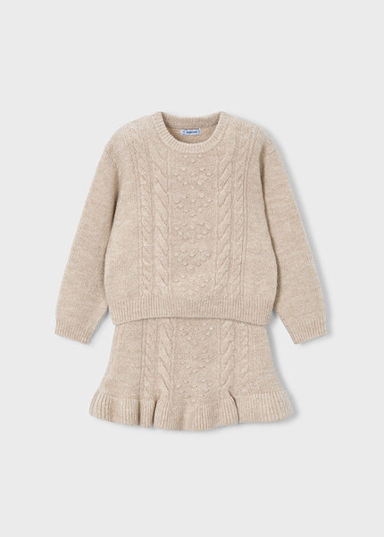 Tricot Skirt Set