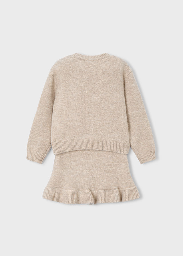 Tricot Skirt Set