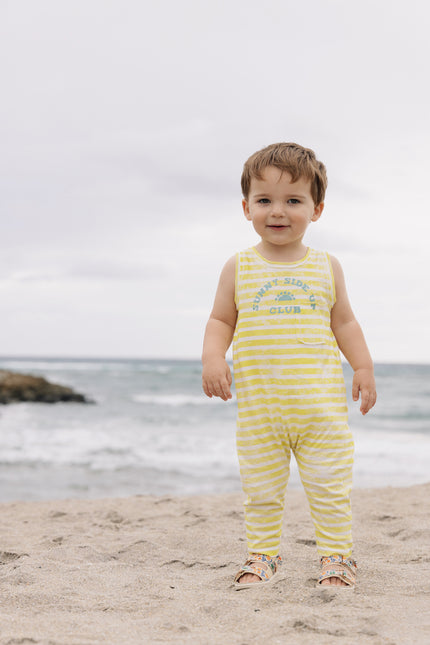 Kin & kin Striped Long Romper