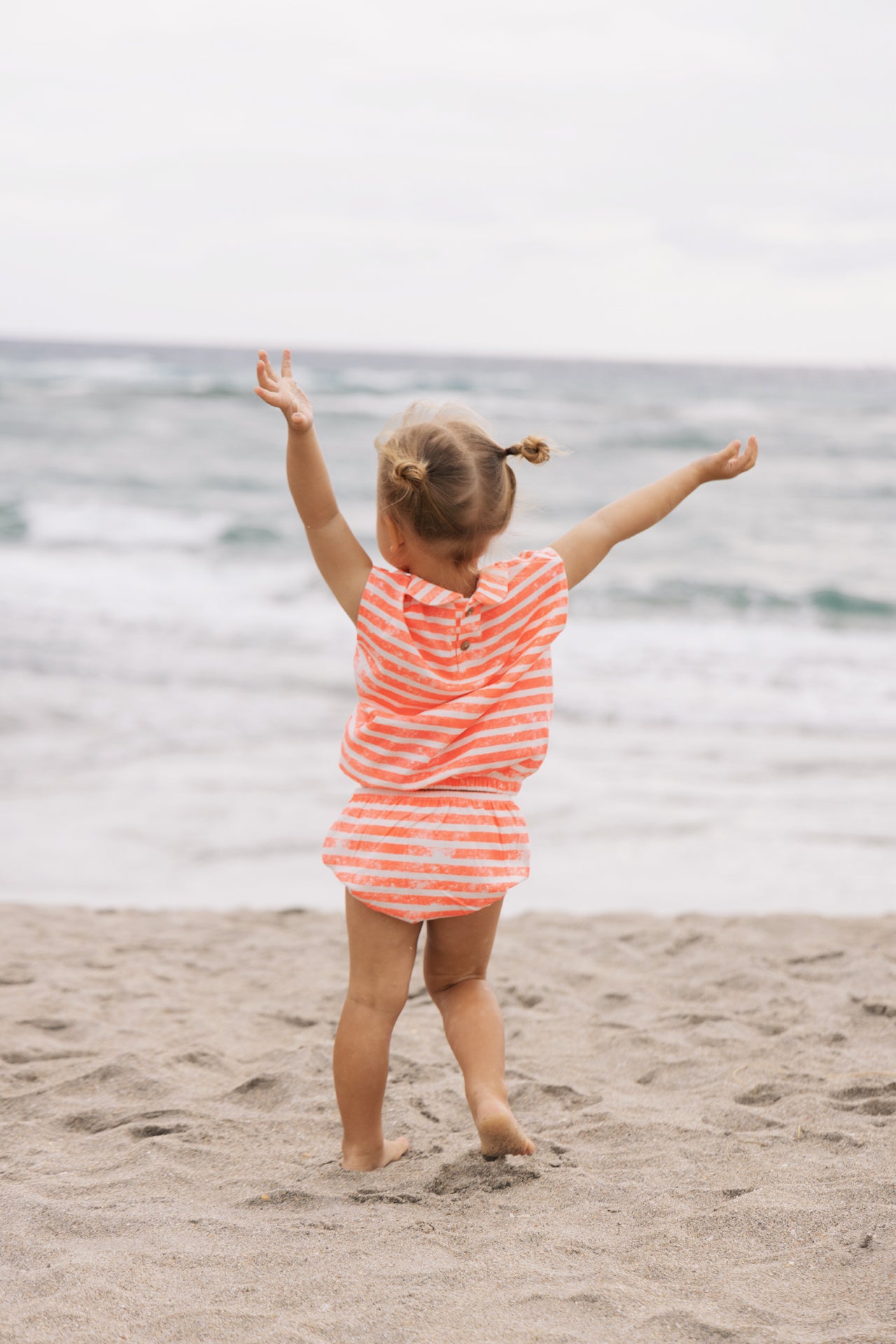 Kin & Kin Striped Bloomer Set