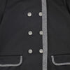 Double Breasted Pleated Dress