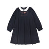 Wool Embroidered Dress