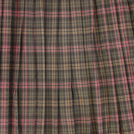 Colorful Plaid Maxi Skirt
