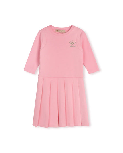 Racket Pleated Skirt Dress