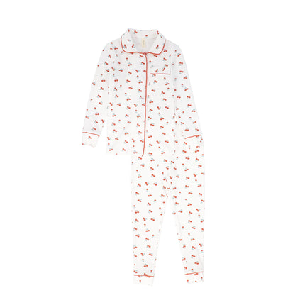 Bebe Jolee Piped Printed Pajama