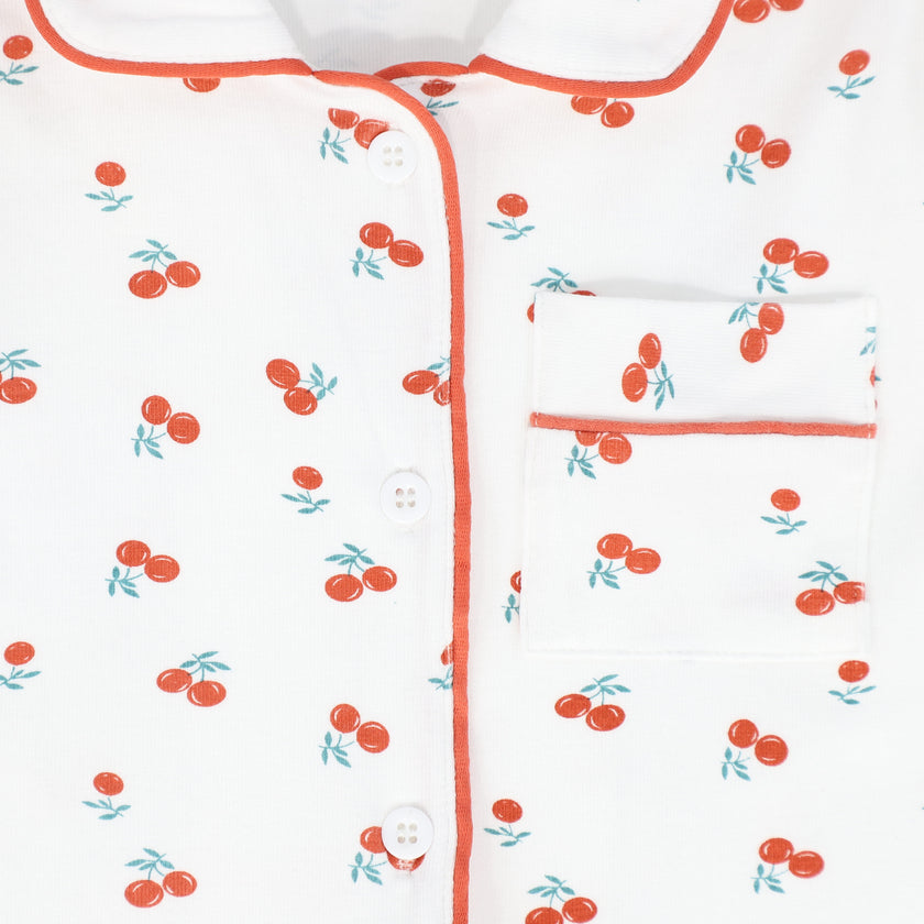 Bebe Jolee Piped Printed Pajama
