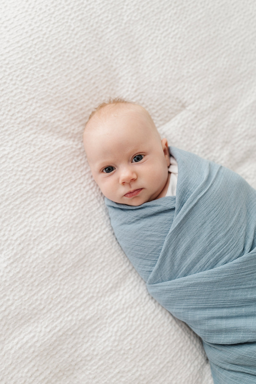 Two Pack Muslin Swaddles