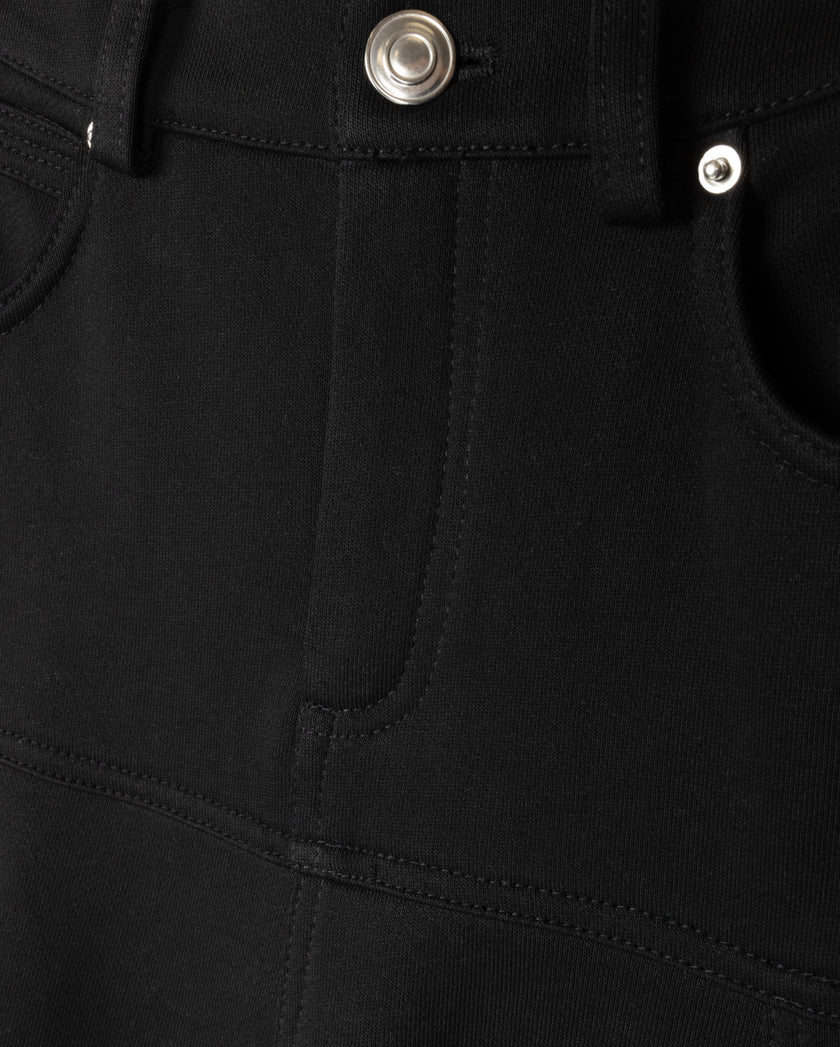 Sweatshirt Flyfront Flair Skirt