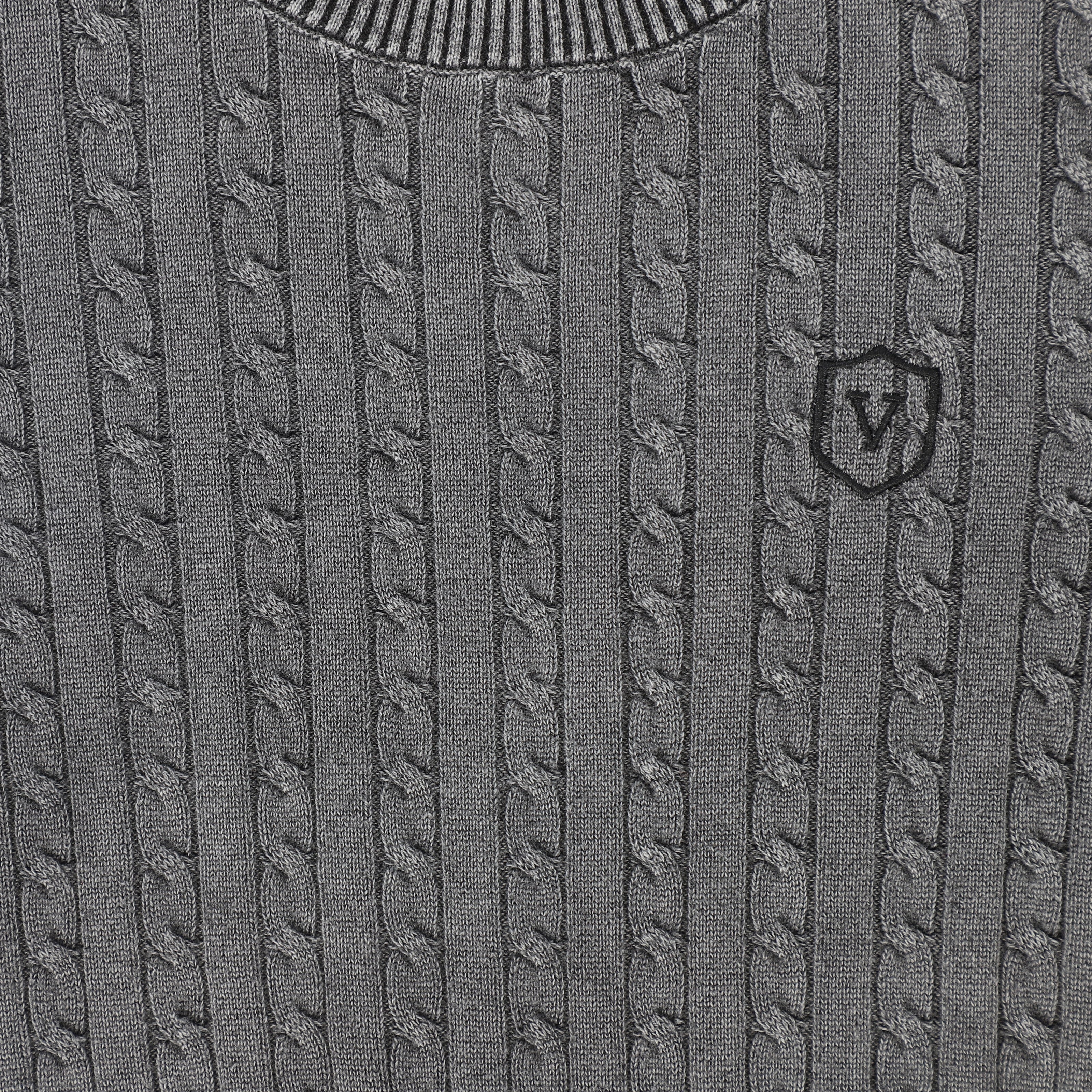 Mineral Wash Cable Knit Sweater fw25