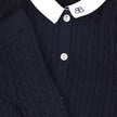 Cable Knit Collar Set