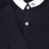 Cable Knit Collar Set