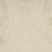 Ribbed Knit Embroidered Sweater