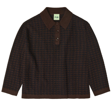 Checked Polo fw25