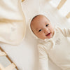 Velour Bee Footie Set