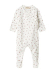 Pink Flowers Footie