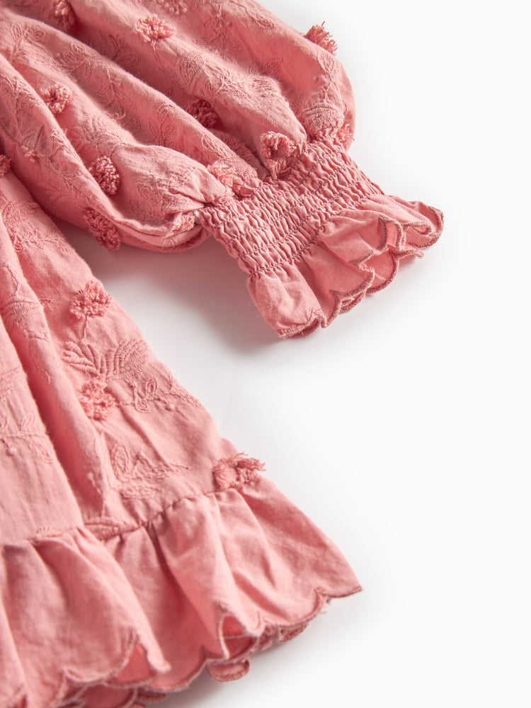 Pink Flower Ruffles