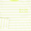 Bace Striped Ribbed LS T shirt