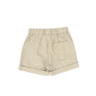 Bace Cuffed Linen Shorts