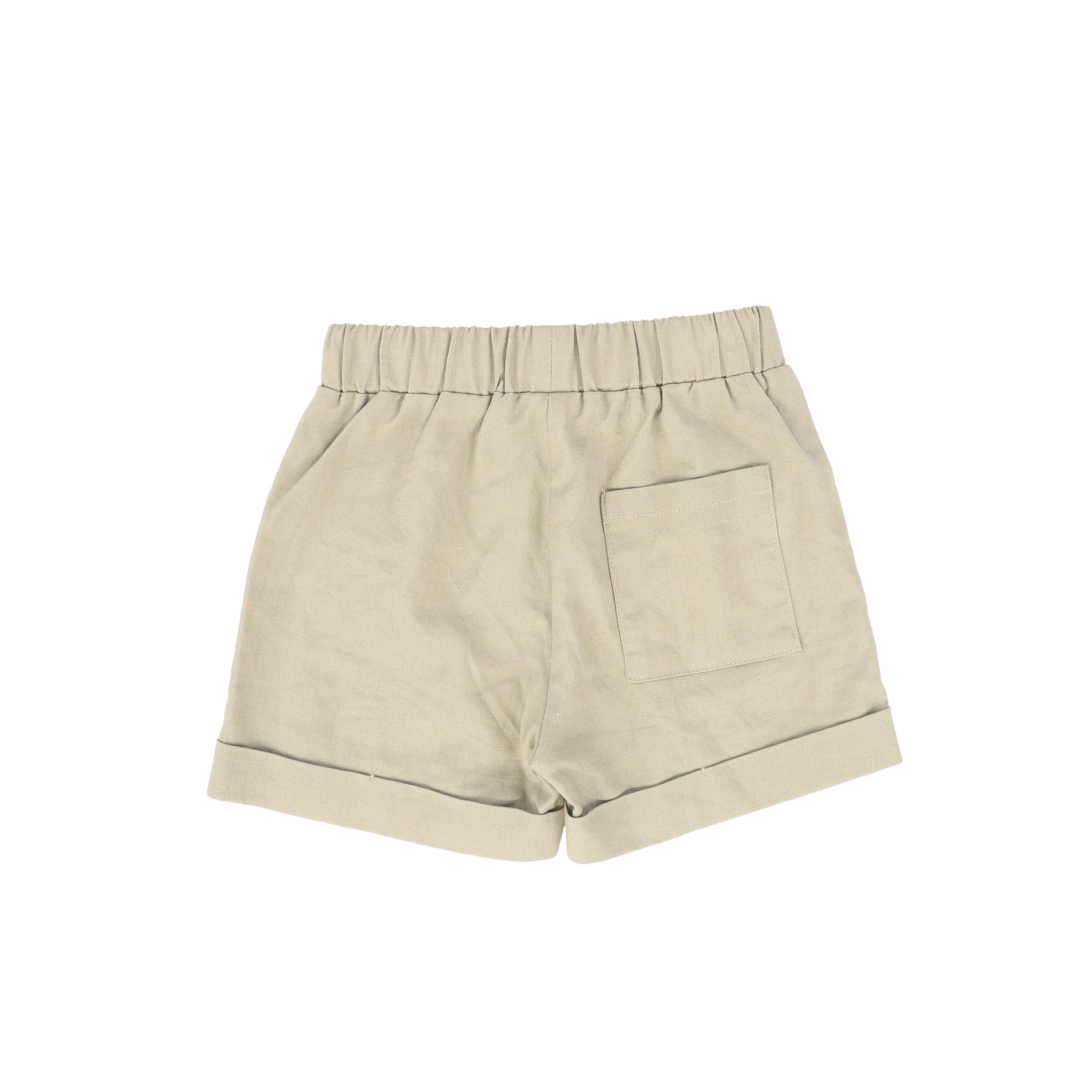 Bace Cuffed Linen Shorts