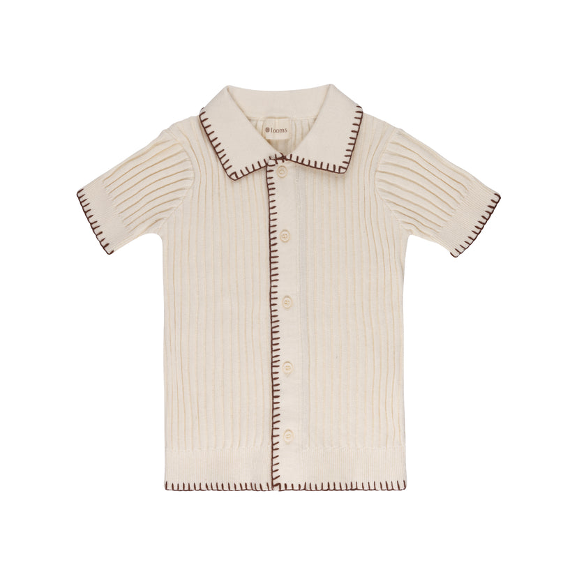 Stitch Collection - Whip Stitch Knit Top