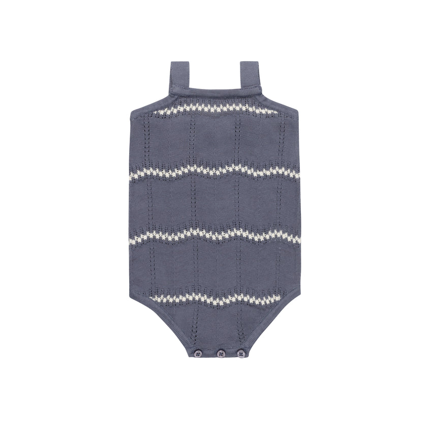 Looms Knit collection boys Romper