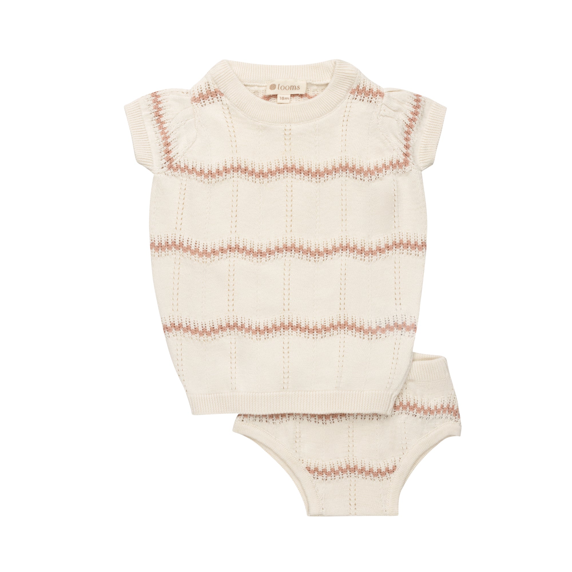 Looms knit collection Girls set