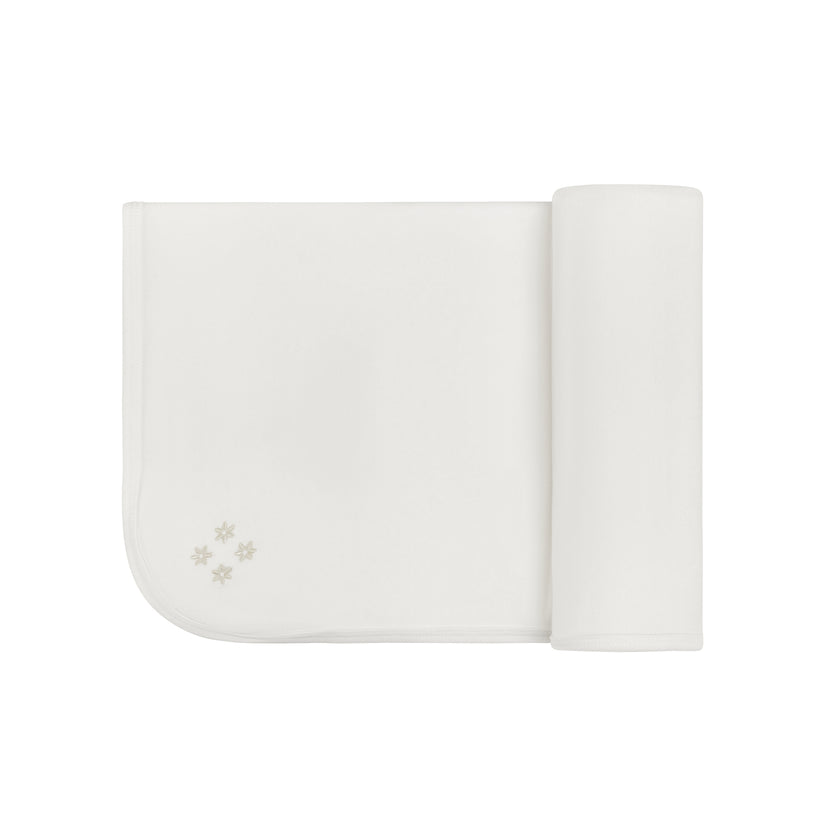 Velour Embroidered Floral Collection Blanket