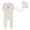 Plaid Sheep Collection Footie Set
