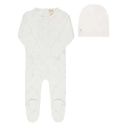 Velour Embroidered Floral Collection