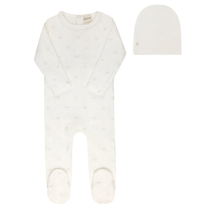 Velour Embroidered Floral Collection