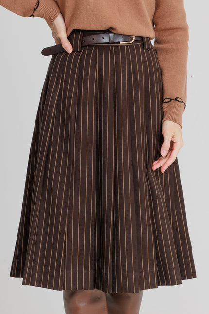 Pinstripe Skirt FW25
