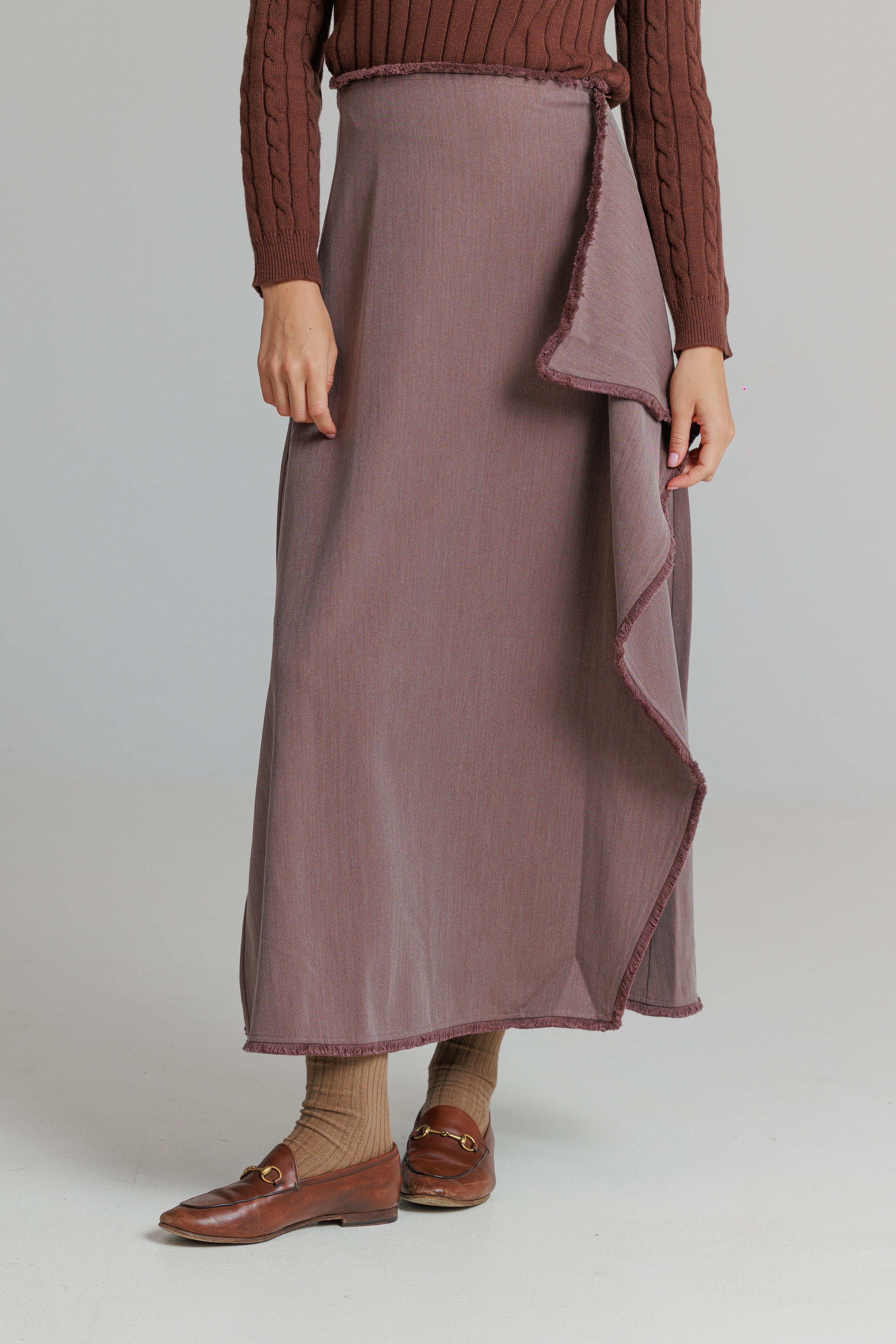 Herringbone Skirt