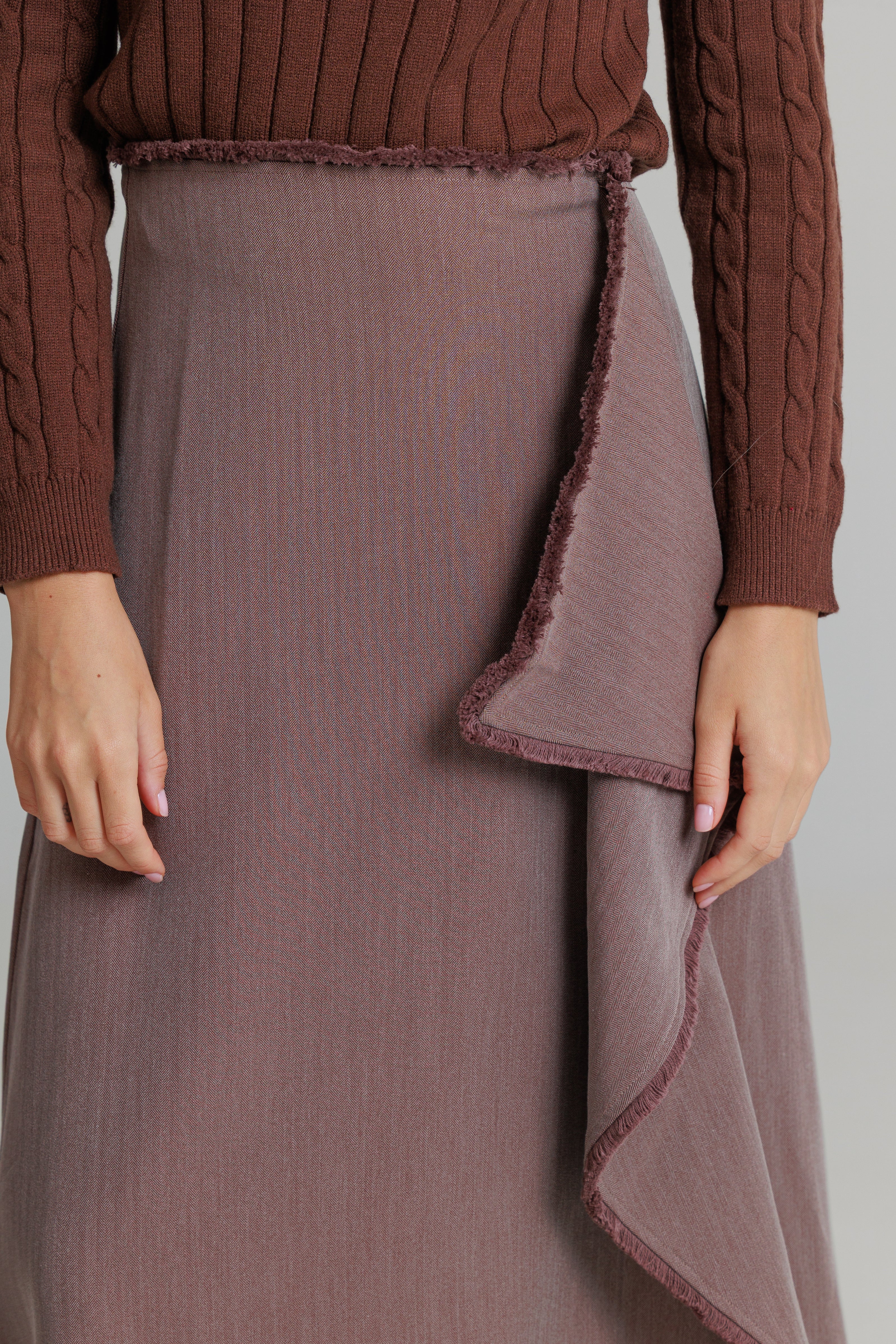 Herringbone Skirt