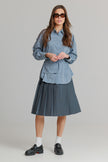 Pinstripe Blouse