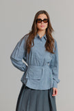 Pinstripe Blouse