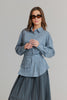 Pinstripe Blouse