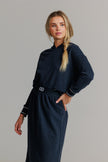 Sporty Shirt and Skirt Set