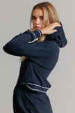 Sporty Shirt and Skirt Set