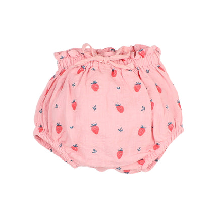 Buho BB Strawberry Top & Bloomer Set