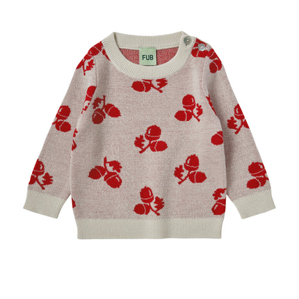 Red Baby Acorn Blouse