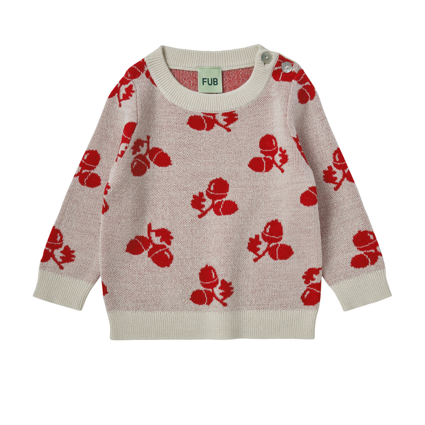 Red Baby Acorn Blouse