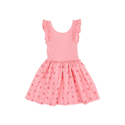 Buho Strawberry Combi Dress