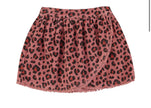 Pink w/ Black Flowers Skirt
