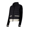 Arbel Puffer Jacket with knit sleeve