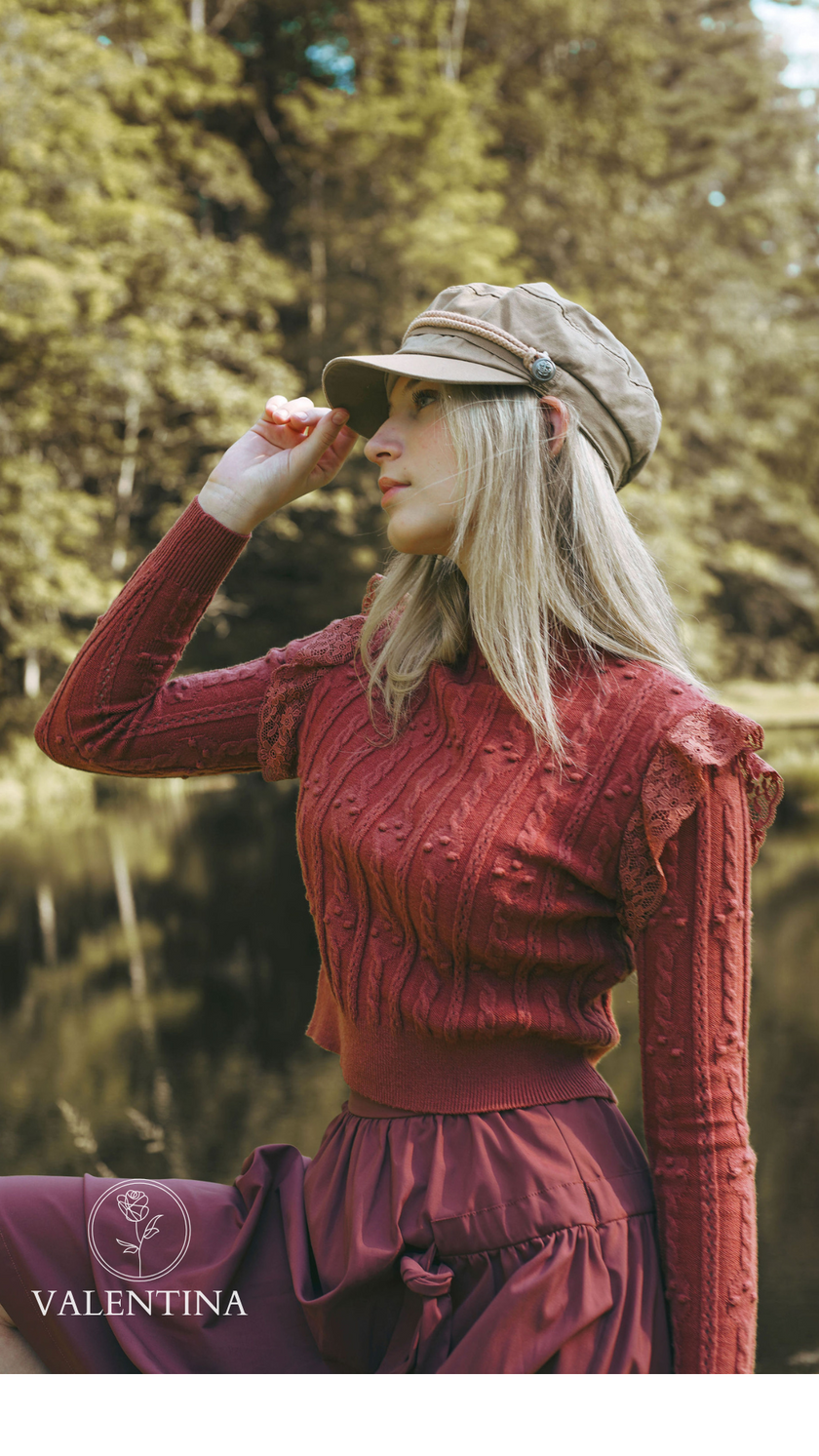 Gathered Tie Maxi Skirt