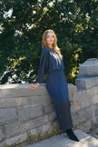 Satin Blouse Dress