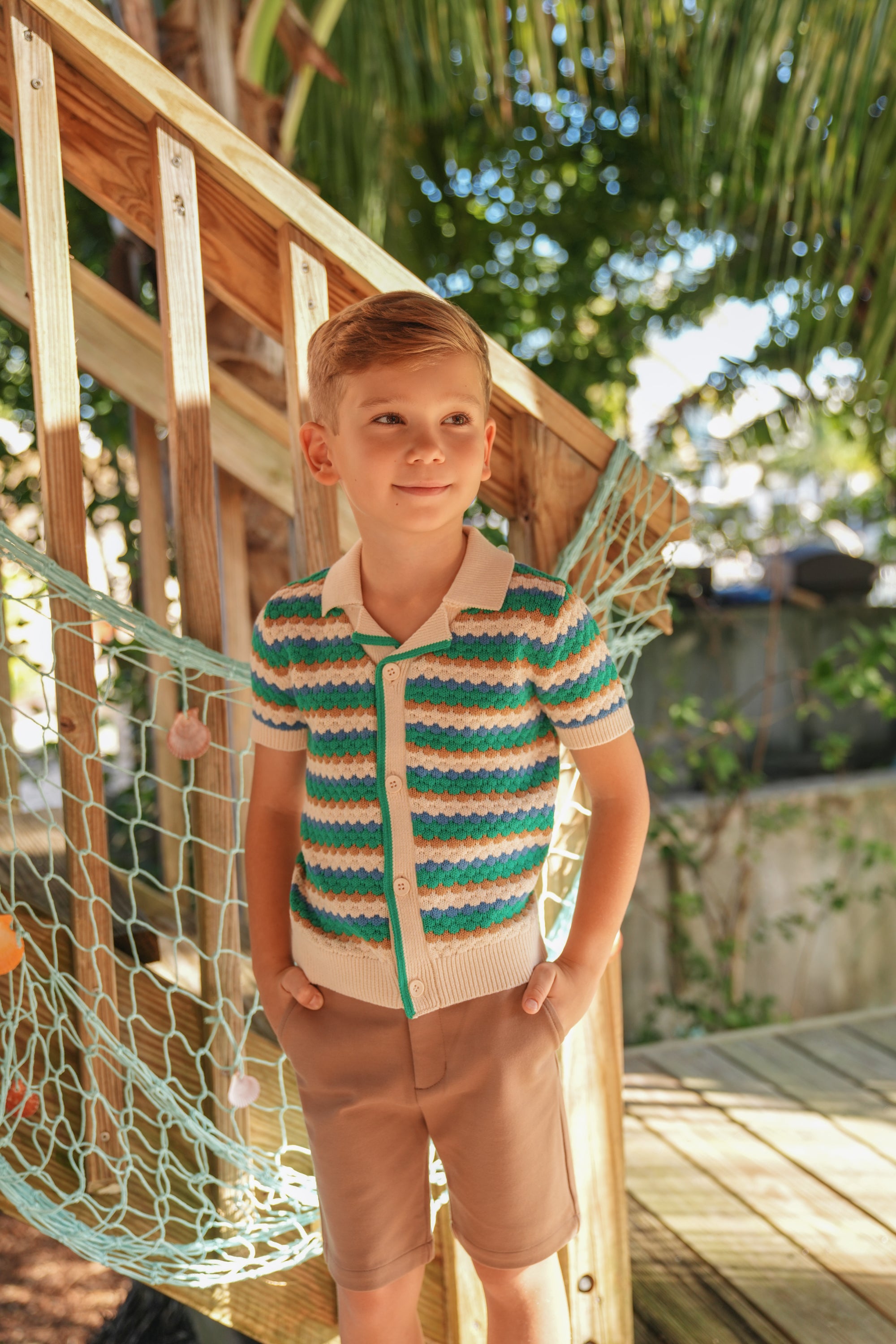 Motu Clay Button Polo